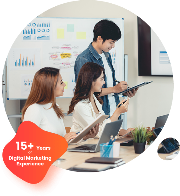 Experienced digital marketing team at Spark Signal